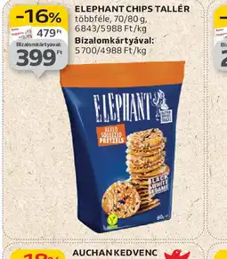 Auchan Elephant Chips Tallér ajánlat
