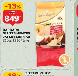 Auchan Barbara Gluténmentes Zsemlemorzsa ajánlat