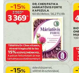 Auchan Dr. Chen Patika Máriatövis Forte Kapszula ajánlat