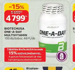 Auchan BiotechUSA One-A-Day Multivitamin ajánlat