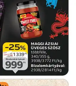 Auchan Maggi Ázsiai Üveges Szsz ajánlat