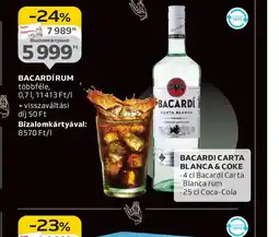 Auchan Bacardi Rum ajánlat