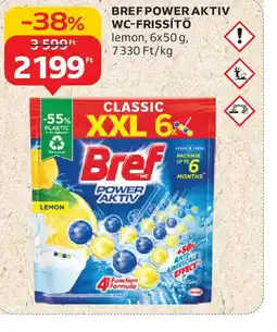 Auchan Bref Power Aktiv WC-Frissítő ajánlat