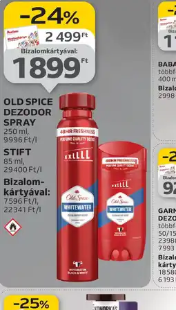 Auchan Old Spice Dezodor Spray/Stift ajánlat