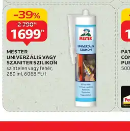 Auchan Mester Univerzális vagy Szaniter Szilikon ajánlat