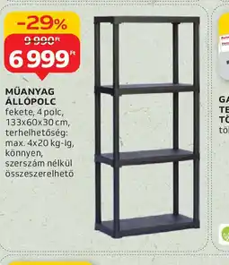 Auchan Műanyag állpolc ajánlat