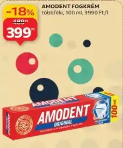 Auchan Amodent fogkrém ajánlat