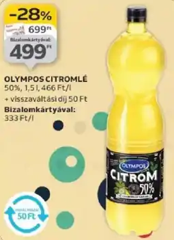 Auchan Olympos citromlé ajánlat