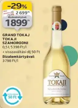 Auchan Grand Tokaj Tokaji szamorodni ajánlat