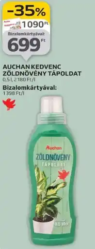 Auchan Auchan Kedvenc Zöldnövény tápoldat ajánlat