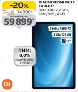 Auchan Xiaomi Redmi Pad 2 tablet ajánlat