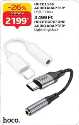 Auchan Hoco LS36 Audio adapter ajánlat