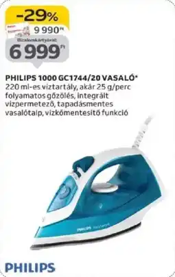 Auchan Philips 1000 GC1744/20 vasaló ajánlat