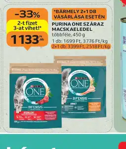 Auchan Purina One Száraz Macskaeledel ajánlat