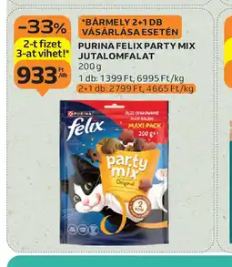 Auchan Purina Felix Party Mix jutalomfalat ajánlat