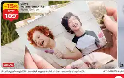 Auchan CEWE fotnyomtatás ajánlat