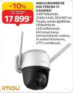 Auchan Imou Cruiser SE kültéri Wi-Fi kamera ajánlat