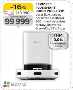 Auchan Ezviz res plus smart robotporszívó ajánlat