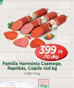 Real Família Harmnia Csemege, Paprikás, Csípős rúd ajánlat