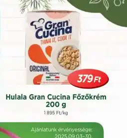 Real Hulala Gran Cucina Főzőkrém ajánlat