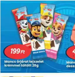 Real Mancs őrjárat tejszelet ajánlat