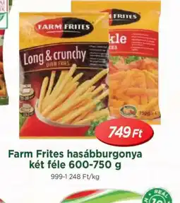 Real Farm Frites hasábburgonya ajánlat