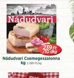 Real Nádudvari Csemegeszalonna ajánlat
