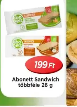 Real Abonett Sandwich ajánlat