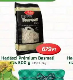 Real Hadászi Prémium Basmati rizs ajánlat