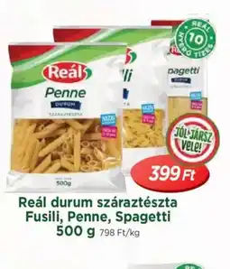 Real Reál durum száraztészta ajánlat