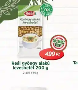 Real Reál gyöngy alakú levesbetét ajánlat