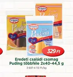Real Eredeti családi csomag Puding ajánlat
