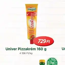 Real Univer Pizzakrém ajánlat