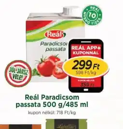 Real Reál Paradicsom passata ajánlat