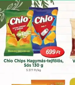 Real Chio Chips Hagymás-tejfölös, Ss ajánlat
