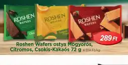 Real Roshen Wafers ostya ajánlat