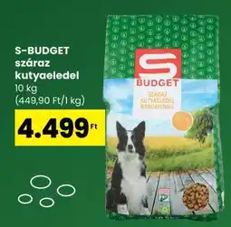 Spar S-BUDGET száraz kutyaeledel ajánlat