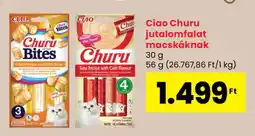 Spar Ciao Churu jutalomfalat macskáknak ajánlat