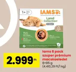 Spar Iams 8 pack szuper prémium macskaeledel ajánlat