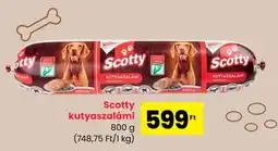 Spar Scotty kutyaszalámi ajánlat