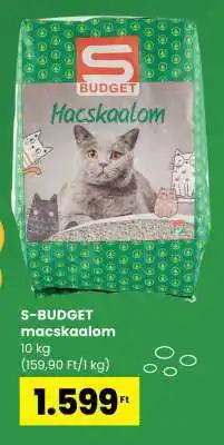 Spar S-BUDGET macskaalom ajánlat