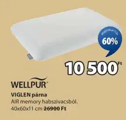 JYSK WELLPUR VIGLEN párna ajánlat