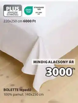 JYSK BOLETTE lepedő ajánlat