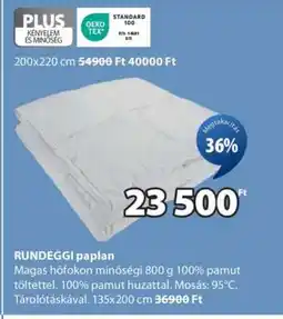 JYSK RUNDEGGI paplan ajánlat