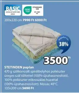 JYSK STETINDEN paplan ajánlat