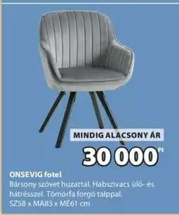 JYSK ONSEVIG fotel ajánlat