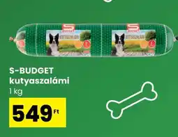 Spar S-BUDGET kutyaszalámi ajánlat