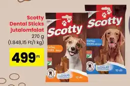 Spar Scotty Dental Sticks jutalomfalat ajánlat