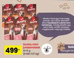 Spar Scotty mini jutalomfalat ajánlat