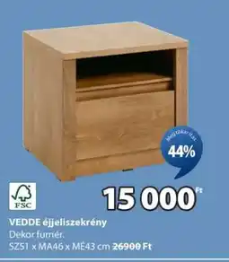 JYSK VEDDE ÉJJELISZEKRÉNY ajánlat